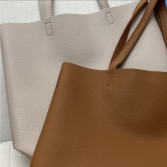 Cotton On Bags Cotton On Rubi 2 Pebbled Leather Tote Bags Poshmark